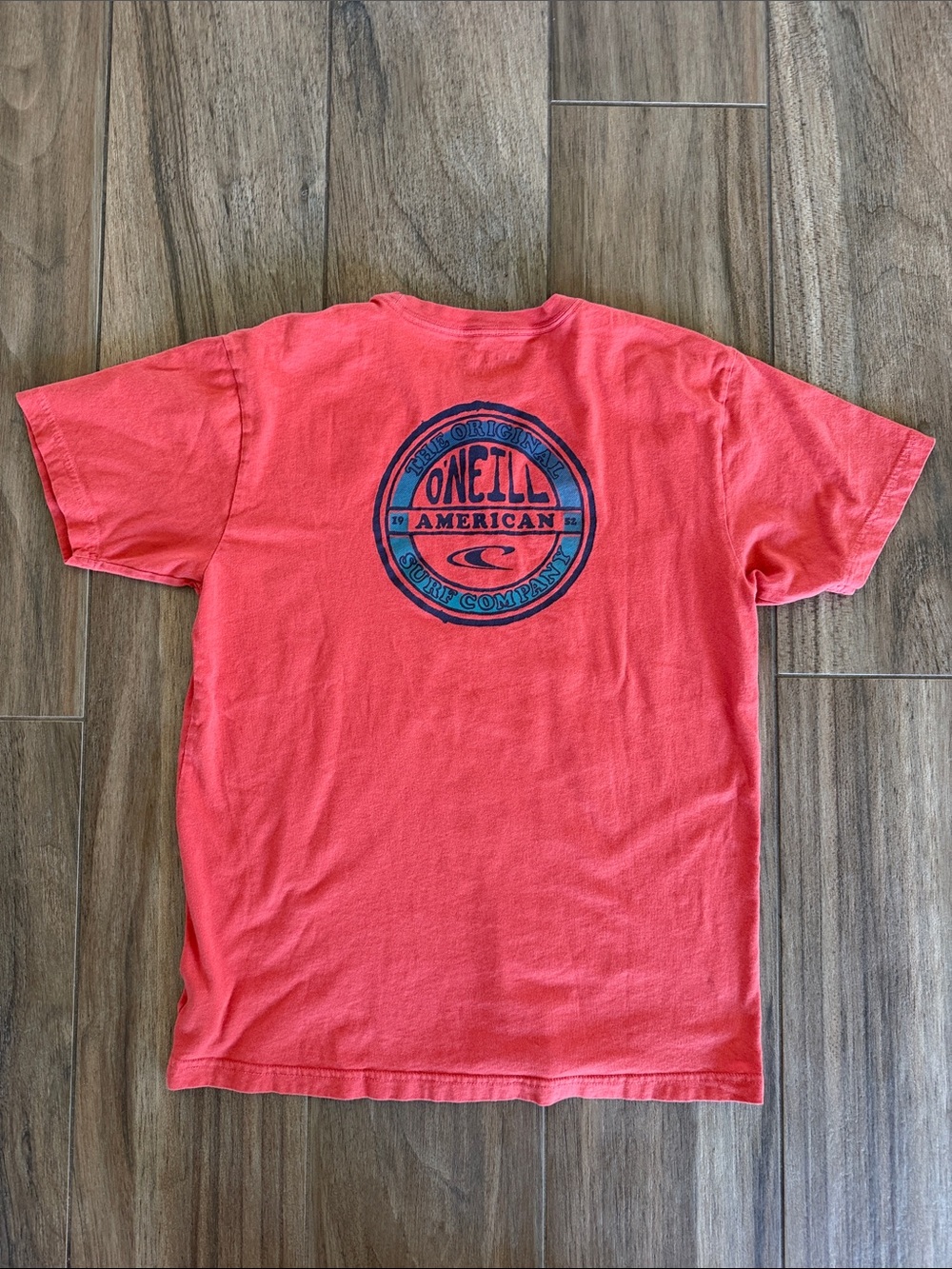 O’Neill Short-Sleeve Men's T-Shirt with Chest + Back Logo. Modern Fit. Sz Large